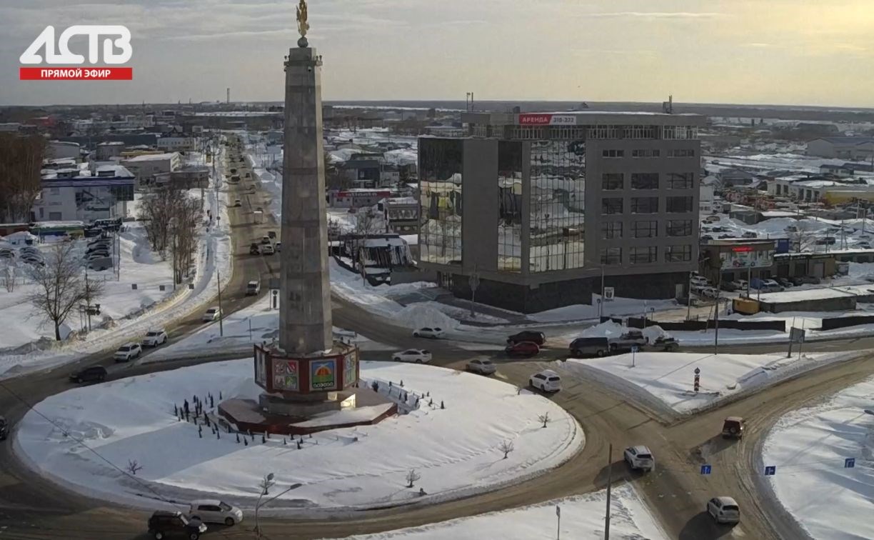 Телеканал АСТВ вернул трансляцию видеокамер с улиц Южно-Сахалинска