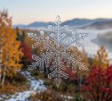 Первый снег пошел в Южно-Сахалинске