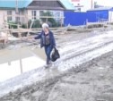 Ремонт улицы Физкультурной в Южно-Сахалинске чуть не оказался под угрозой срыва (ВИДЕО)