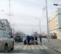 Сбитый на пешеходном переходе в Южно-Сахалинске школьник попал в реанимацию