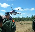 На севере Сахалина завершается тушение крупного лесного пожара