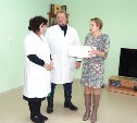 Пациентам Синегорской больницы подарили лазерный магнитно-инфракрасный аппарат