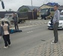 "Выбежал из-за автомобиля": в УГИБДД озвучили подробности аварии около "Спутника" в Южно-Сахалинске