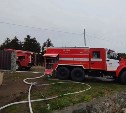 Пожарные на Сахалине спасли частный дом от огня 