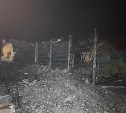 Тело человека нашли при тушении крупного пожара на Сахалине
