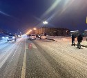 Toyota Corolla сбила подростка на "зебре" в Южно-Сахалинске