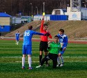 Первый домашний матч года сахалинские футболисты завершили ничьей 
