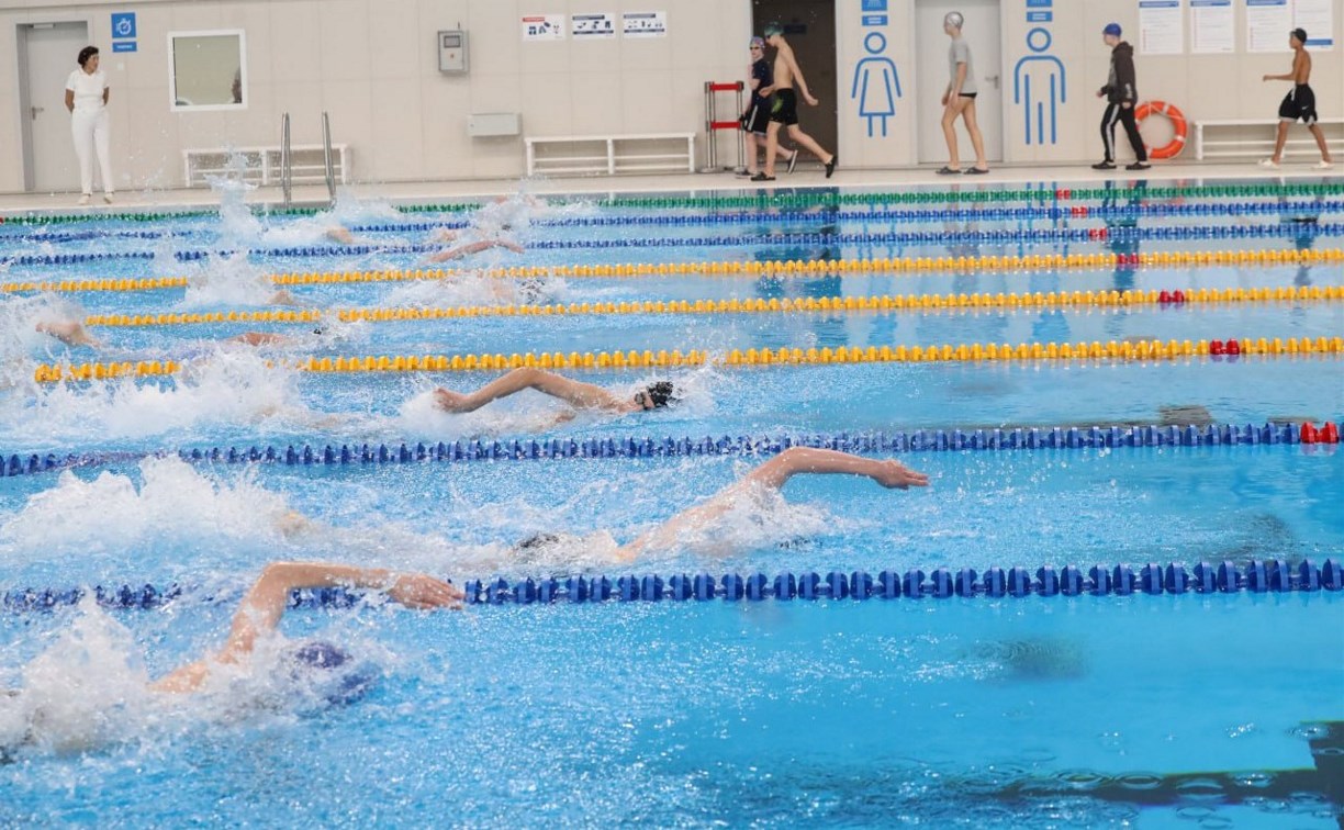 В Южно-Сахалинске определили первых победителей чемпионата области по плаванию