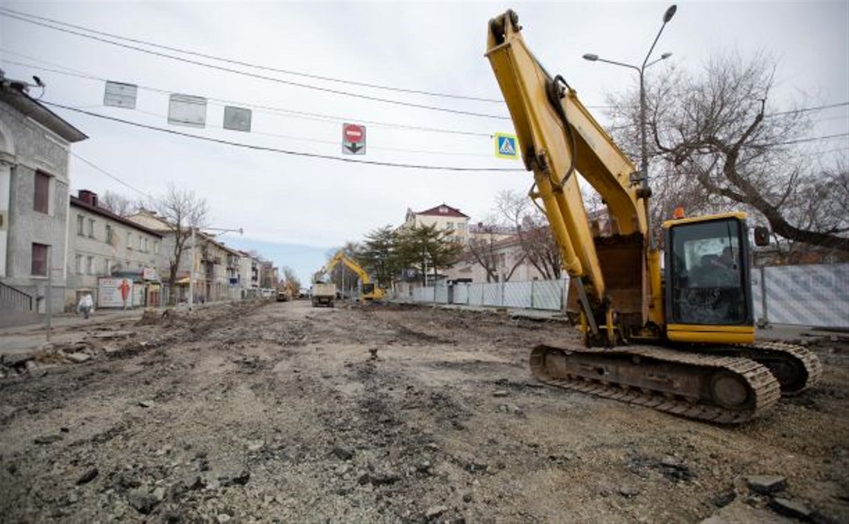 Участок улицы Ленина в Южно-Сахалинске хотят расширить до четырёх полос
