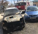 Suzuki Kei сгорел в Южно-Сахалинске