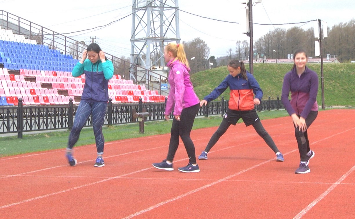 Южно-сахалинские легкоатлеты возобновили тренировки 