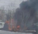 В СНТ Южно-Сахалинска сгорел дом: семья с четырьмя детьми осталась без жилья