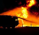 Частный дом горел в Южно-Сахалинске