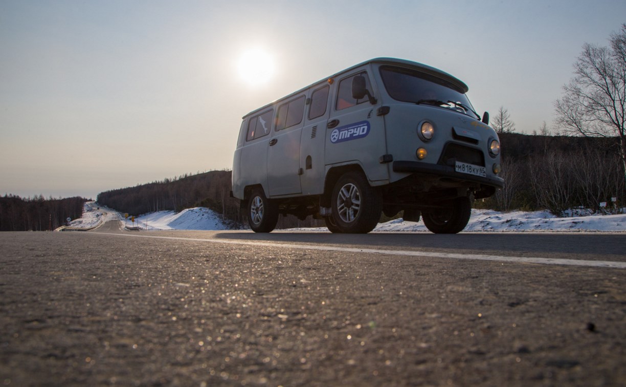 За год дорога Южно-Сахалинск - Оха получила еще 36 километров нового асфальта
