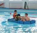 В спасении на воде соревновались сахалинские школьники