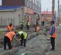 Какие дорожные работы провели за прошедшую неделю в разных районах Сахалина 