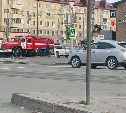Цветочный магазин сгорел в Южно-Сахалинске