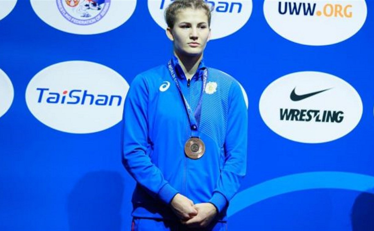 Сахалинка Анастасия Парохина взяла бронзу на чемпионате мира по вольной борьбе
