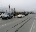 Водитель универсала пострадал при столкновении с кроссовером в Южно-Сахалинске