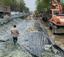 В Южно-Сахалинске ускоряют капремонт участка от улицы Украинской до Сахалинской