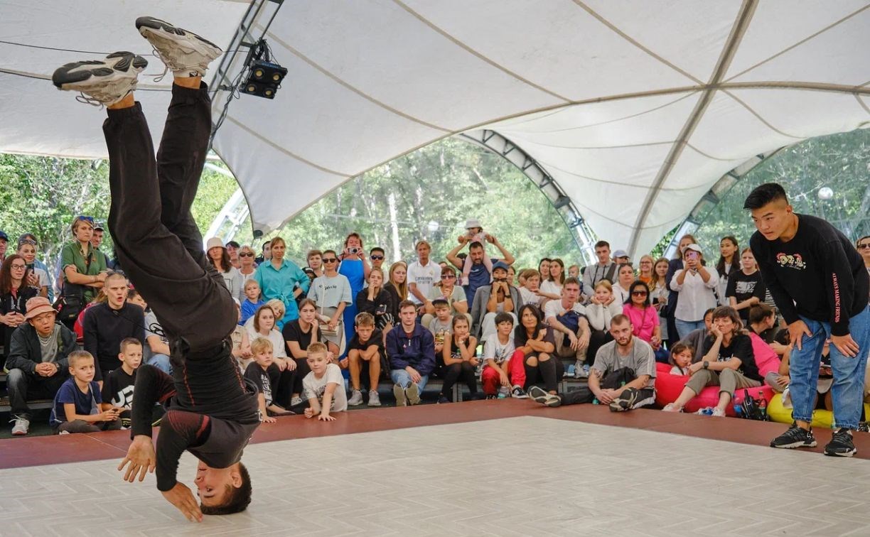 Масштабный фестиваль по брейк-дансу "Один из всех V" прошёл на Сахалине