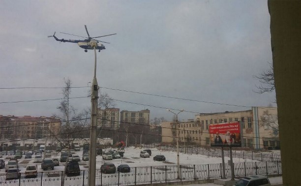 Странные маневры совершал над Южно-Сахалинском вертолет Росгвардии