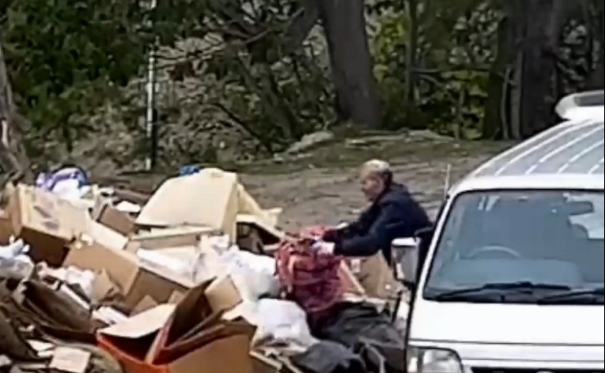 В Южно-Сахалинске поймали 77 нарушителей у мусорных площадок