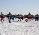 На старт лыжного марафона на Сахалине впервые вышел олимпийский чемпион