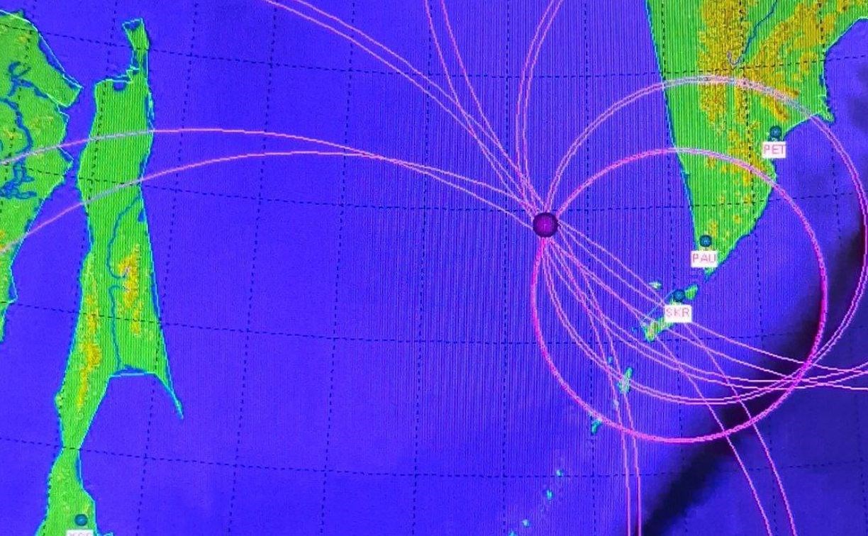 Землетрясение магнитудой 4,4 зарегистрировали у берегов Курил Землетрясение магнитудой 4,4 зарегистрировали у берегов Курил