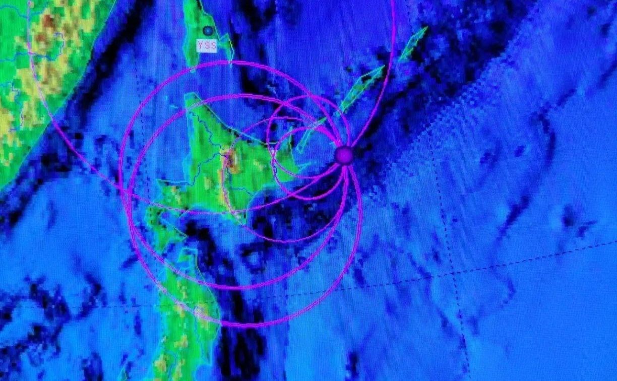 Землетрясение силой до 3 баллов вновь ощутили на Курилах