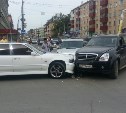 Три автомобиля столкнулись в Южно-Сахалинске 2 сентября