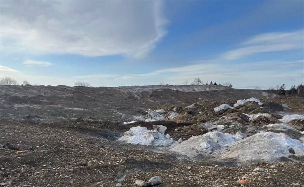 В Корсакове по иску прокурора обустроили снежный полигон 