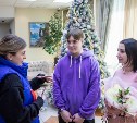 Сергей Байдаков исполнил новогоднюю мечту школьника из Корсакова