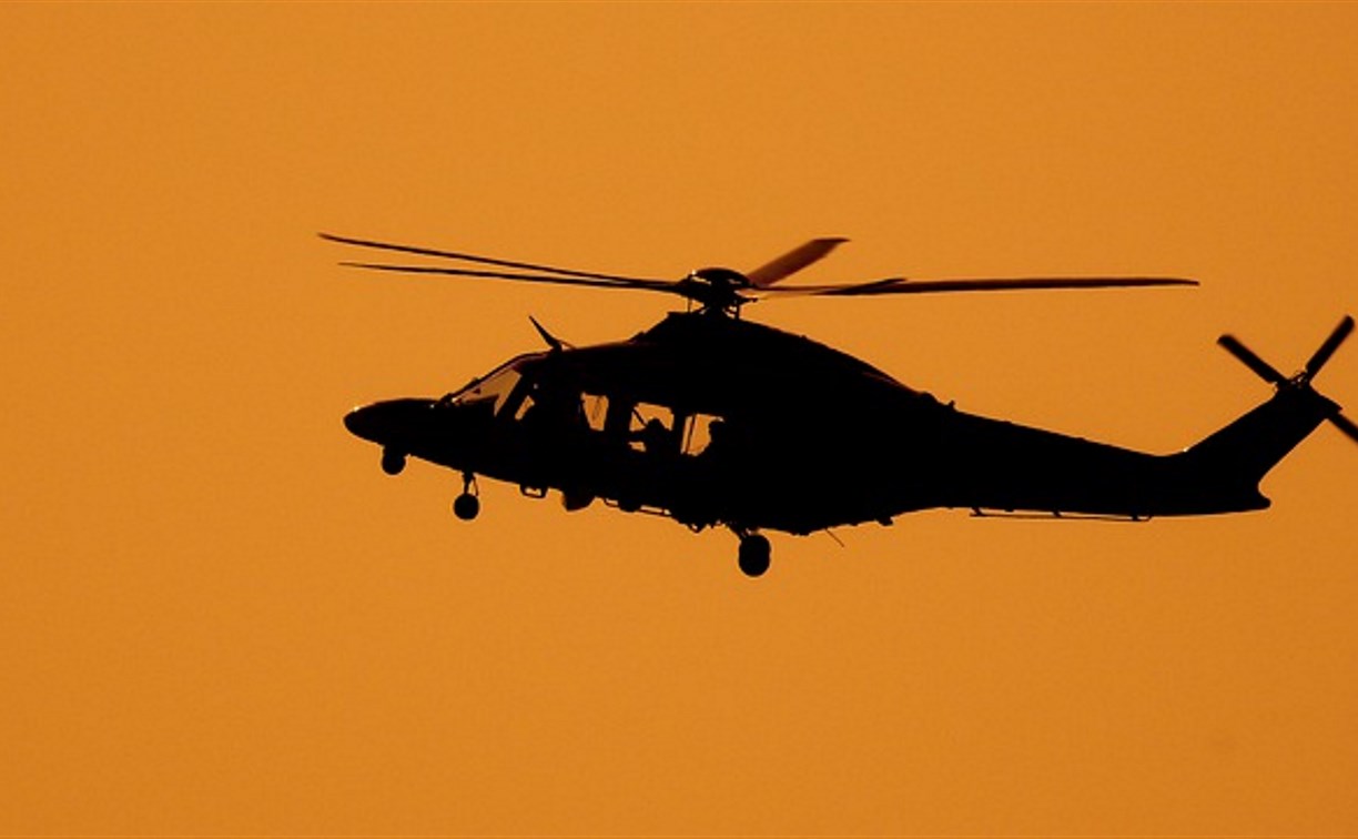 Аварийную посадку на Сахалине совершил вертолет "Газпрома" с 12 пассажирами