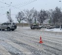 Внедорожник сбил девочку на пешеходном переходе в Южно-Сахалинске