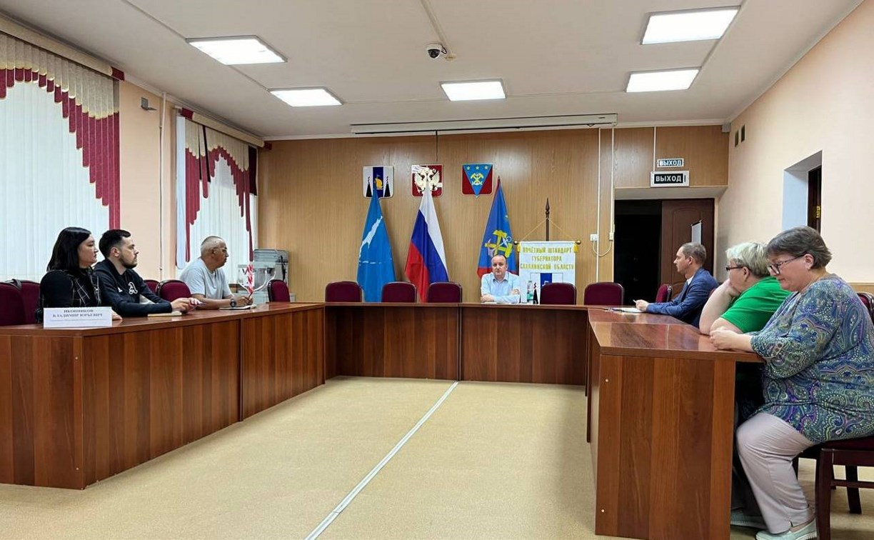 Члены штаба общественной поддержки кандидата продолжают посещать районы Сахалинской области