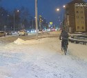 Вишневский: зимой в Южно-Сахалинске есть велосипедисты, и это нормально