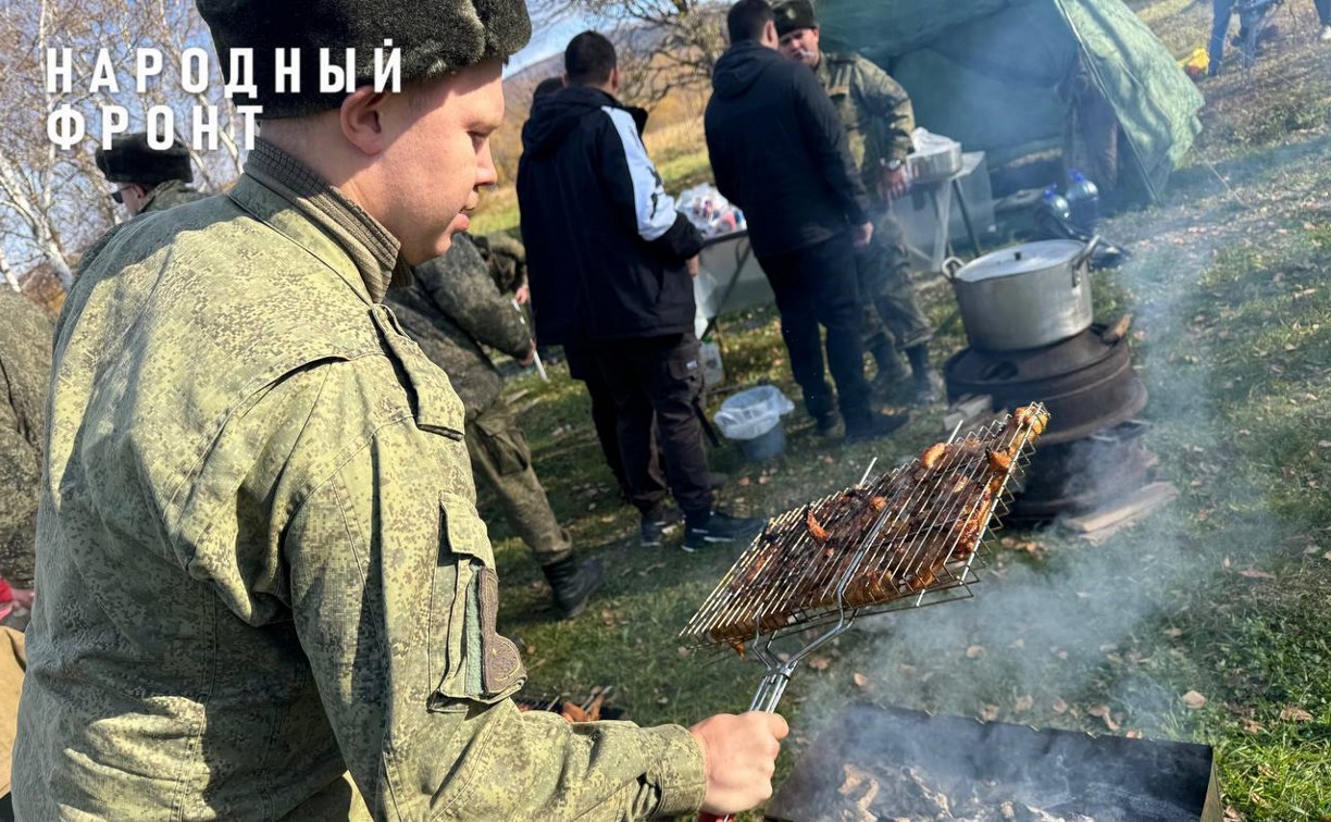 Кулинарный баттл среди военных прошёл на Сахалине