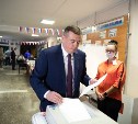 Валерий Лимаренко проголосовал за своего кандидата в Сахалинскую областную думу