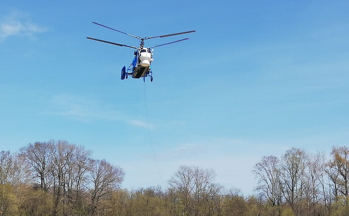 Тренировки парашютно-десантной службы завершились на Сахалине