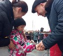 60 семей в селе Долинского района получили ключи от квартир