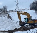 На Сахалине укрепляют участок дороги между сёлами Лесогорское и Бошняково