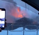 Гараж у частного дома сгорел в Ново-Александровске