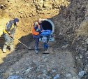 На трассе Тымовское – Александровск-Сахалинский ведутся работы по ликвидации колейности и монтажу труб