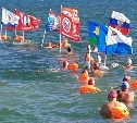 Сахалинцы проплыли "Черноморскую эстафету Победы"