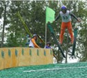 Летнее первенство по прыжкам на лыжах с трамплина прошло в Южно-Сахалинске