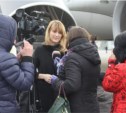 Именитые гости прилетели на Сахалин для участия в открытии ледового дворца