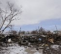Два сахалинских района не справляются с уборкой стихийных свалок