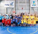 Финальные игры футбольной детсадовской спортивной лиги прошли в Южно-Сахалинске