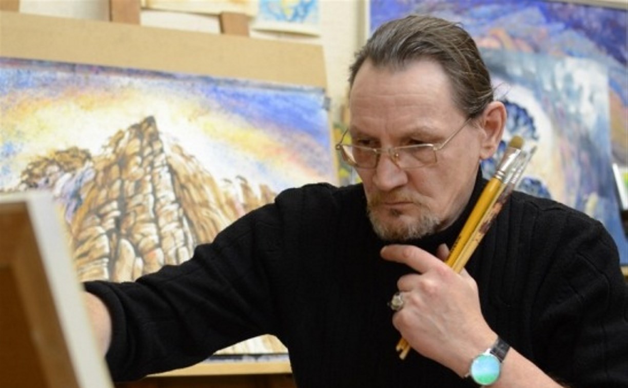 Скончался известный сахалинский художник Юрий Метельский